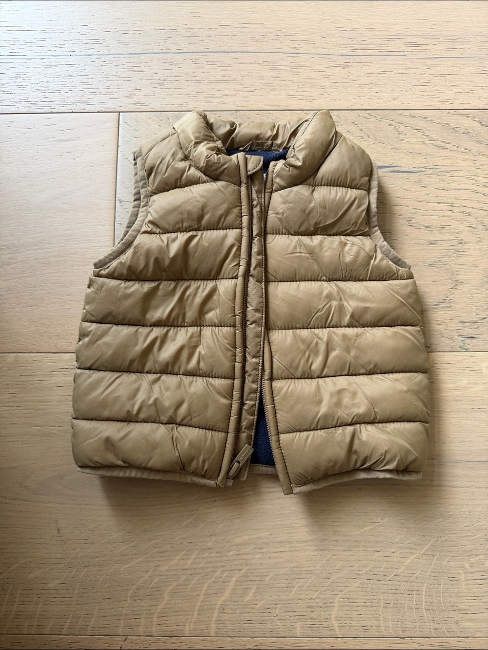 Old Navy Tan Puffer Vest for Kids